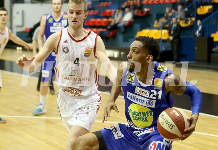 Basketball ABL 2015/16 Grunddurchgang 27.Runde BC Vienna vs. Gmunden Swans


