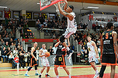 Basketball, Superliga 2023/24, Grunddurchgang 15. Runde, Flyers Wels vs. Fürstenfeld Panthers,
