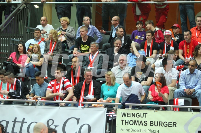 Basketball ABL 2012-13 Snickers-Playoffs Fnale 5.Spiel BC Vienna vs. Oberwart Gunners


