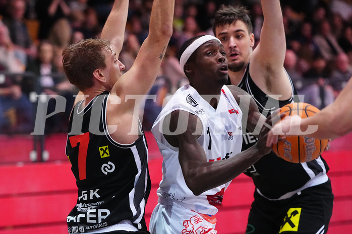 Win2day Basketball Superliga 2024/25, Grunddurchgang, 21.Runde, Kapfenberg vs. Fürstenfeld


