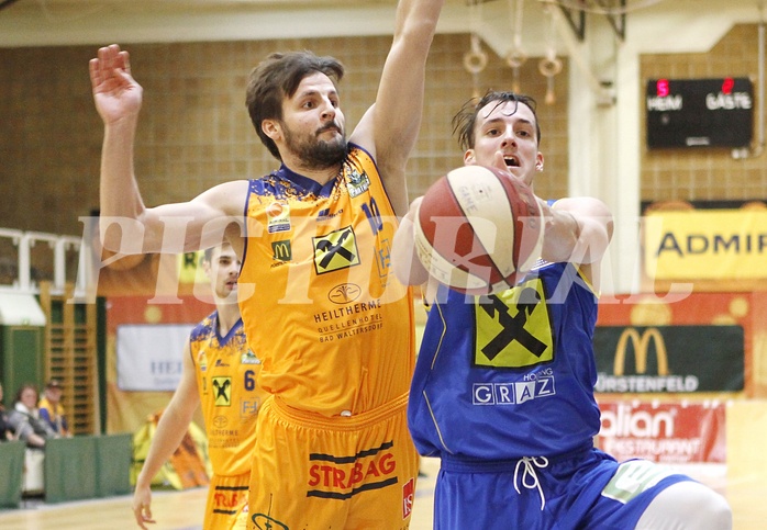 Basketball ABL 2017/18 Grunddurchgang 12.Runde  Fürstenfeld Panthers vs UBSC Graz
