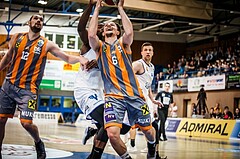 Basketball, ABL 2018/19, Grunddurchgang 31.Runde, Oberwart Gunners, Klosterneuburg Dukes, Moritz Lanegger (6)