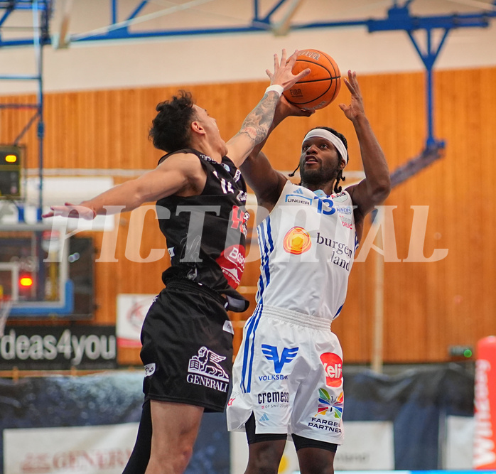 Basketball Superliga 2024/25, Playoffs, Viertelfinale Spiel 1 Oberwart Gunners vs. Kapfenberg Bulls


