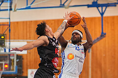 Basketball Superliga 2024/25, Playoffs, Viertelfinale Spiel 1 Oberwart Gunners vs. Kapfenberg Bulls


