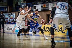 Basketball, ABL 2018/19, Playoff HF Spiel 1, Oberwart Gunners, Gmunden Swans, Daniel Friedrich (6)
