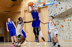 16.02.2025 Österreichischer Basketballverband 2024/25, SLMU16 Basket Flames WAT vs SG Salzkammergut