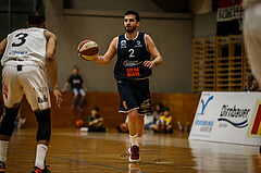 Basketball, Basketball Zweite Liga, Playoffs Viertelfinale 1. Spiel, Mattersburg Rocks, Mistelbach Mustangs, Petar Cosic (2)