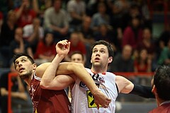 Basketball ABL 2015/16 Grunddurchgang 35.Runde Traiskirchen Lions vs. WBC Wels