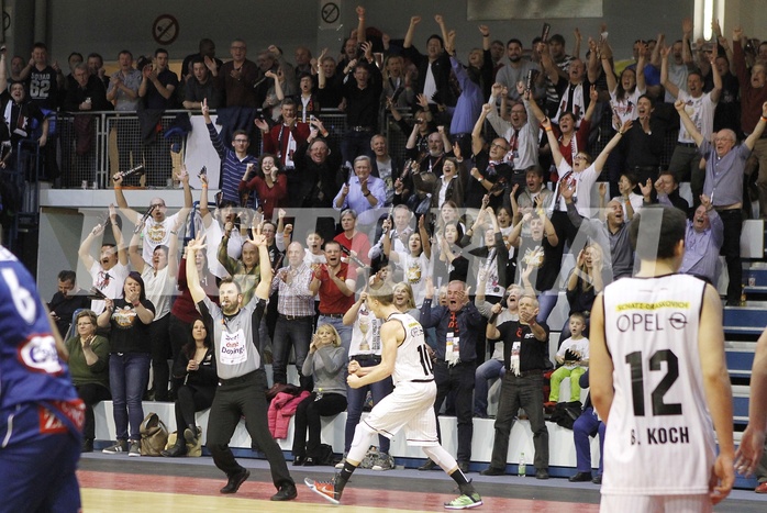 Basketball ABL 2015/16 Grunddurchgang 26.Runde  Güssing Knights vs Kapfenberg Bulls
