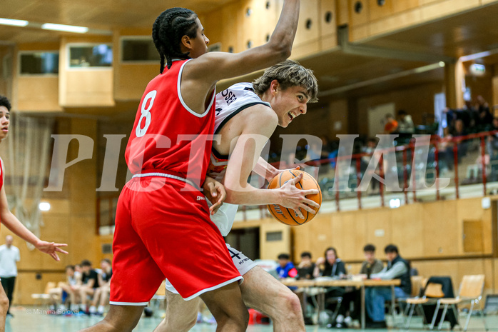 13.04.2025 Österreichischer Basketballverband 2024/25, SLMU19, Vienna United vs. SG Salzkammergut