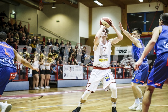 Basketball, ABL 2018/19, Grunddurchgang 9.Runde, Traiskirchen Lions, Kapfenberg Bulls, Benedikt Güttl (7)