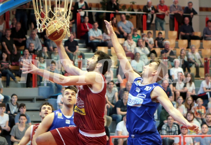 13.04.2018 Basketball ABL 2017/18 Grunddurchgang 32. Runde Traiskirchen Lions vs. Oberwart Gunners