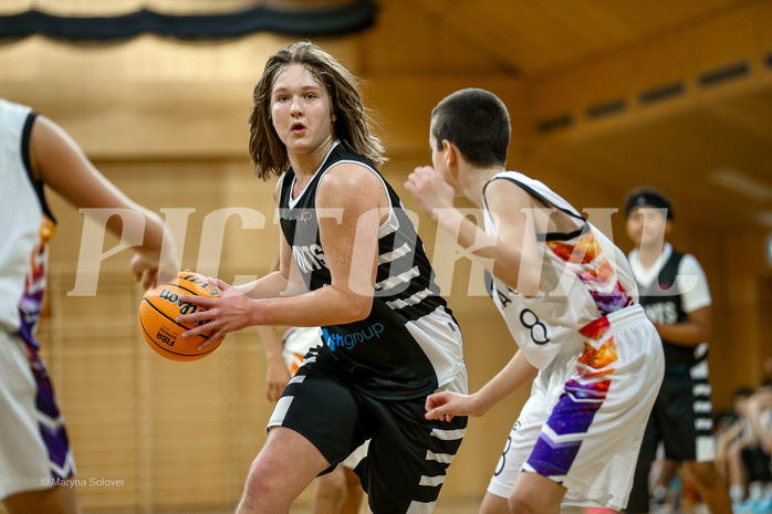 12.01.2025 Österreichischer Basketballverband 2024/25, SLMU14, SU Döbling vs Vienna Giants
