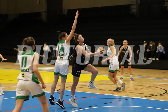 04.12.2021, Basketball Damen Superliga 2021/22, Grunddurchgang 6.Runde,  
UBI Graz vs. Vienna United