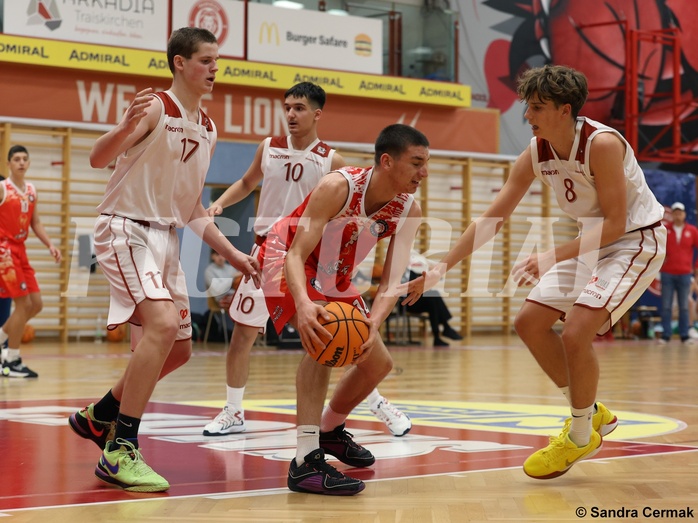 Basketball Superliga 2024/25, SLMU16 Traiskirchen Lions vs. BC Vienna


