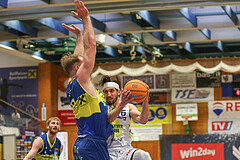 Basketball Superliga 2024/25, Playoffs, Viertelfinale Spiel 1 Gmunden Swans vs. UBSC Graz


