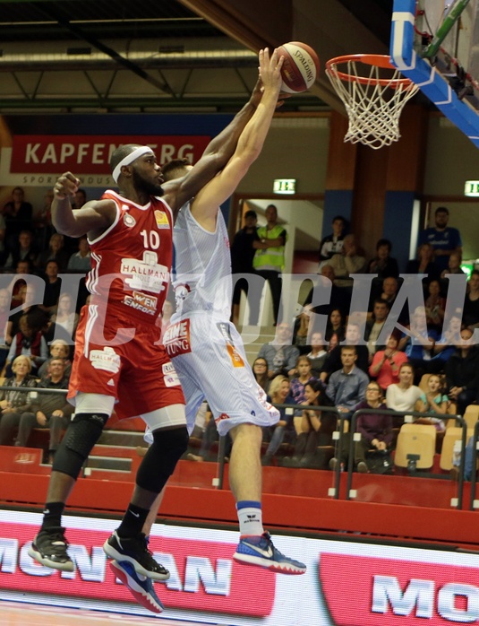 Basketball ABL 2015/16 Grunddurchgang 5.Runde   Kapfenberg Bulls vs BC Vienna