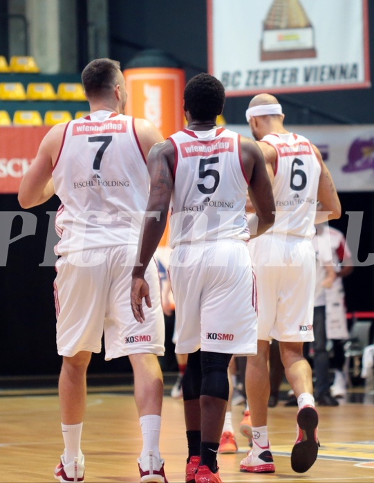 17.04.2017 Basketball ABL 2016/17 Grunddurchgang 33. Runde BC Vienna vs Fürstenfeld Panthers
