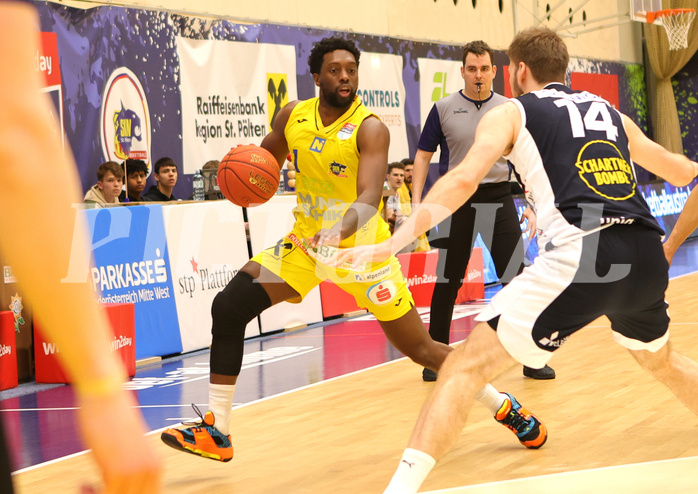 Basketball Superliga 2022/23, 8.Plazierungsrunde SKN St.Pölten vs. Gmunden Swans