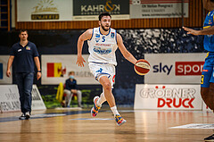 Basketball, bet-at-home Basketball Superliga 2020/21, Grunddurchgang 6. Runde, Oberwart Gunners, St. Pölten, Ignas Fiodorovas (5)