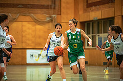 Basketball, Win2Day Basketball Damen Superliga 2022/23, Grunddurchgang 7.Runde, Vienna United, UBI Holding Graz, Oryna Bolotnikova (26), Camilla Neumann (11)