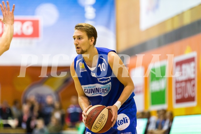 Basketball, ABL 2017/18, Grunddurchgang 7.Runde, Kapfenberg Bulls, Oberwart Gunners, Georg Wolf (10)