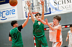 29.03.2025 Österreichischer Basketballverband 2024/25, SLMU16, Basket Dukes vs. KOS Celovec