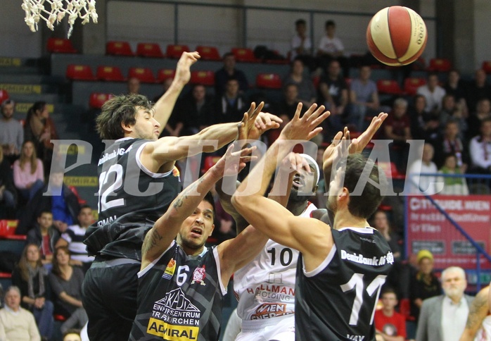 Basketball ABL 2015/16 Grunddurchgang 18.Runde BC Vienna vs. Traiskirchen Lions


