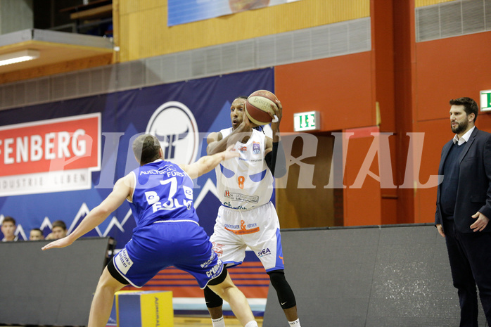 Basketball, Basketball Austria Cup, Achtelfinale, Kapfenberg Bulls, Oberwart Gunners, Eric McClellan (8)