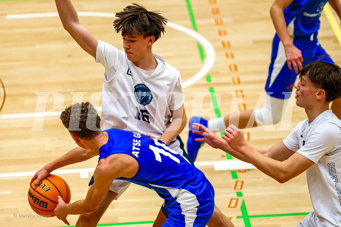 24.11.2024 Österreichischer Basketballverband 2024/25, SLMU16, Vienna Timberwolves vs. ATSE Graz
