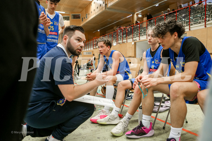 27.04.2025 Österreichischer Basketballverband 2024/25, SLMU16, VF Vienna United vs. SKN St. Pölten