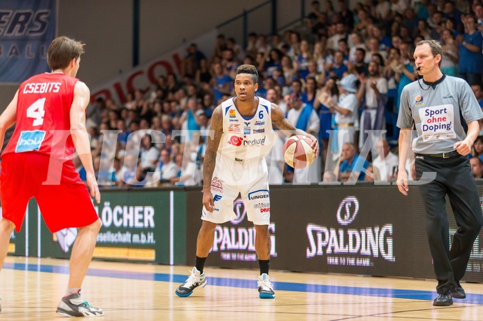 Basketball ABL 2015/16 F2 Oberwart GUNNERS vs. WBC Wels