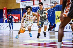 Basketball, Win2Day Superliga 2023/24, Grunddurchgang 10.Runde, Traiskirchen Lions, Klosterneuburg Dukes, Obinna Anthony Ndukwe (2)