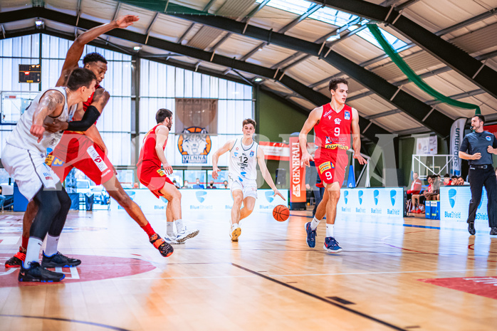 Basketball Basketball Superliga 2021/22, 3.Qualifikationsrunde Vienna D.C. Timberwolves vs. Traiskirchen Lions