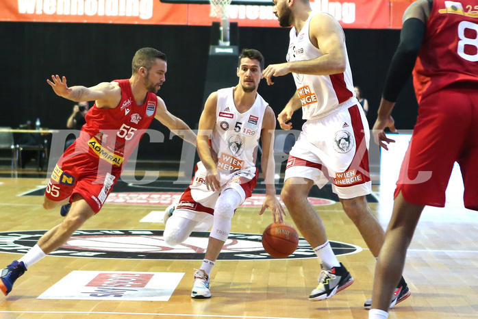 Basketball Superliga 2021/22,Viertelfinale Spiel 3 BC Vienna vs. Traiskirchen Lions