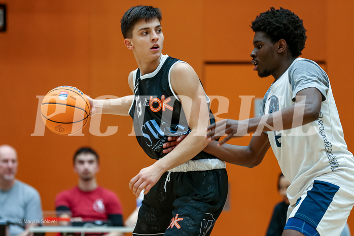 26.01.2025 Österreichischer Basketballverband 2024/25, SLMU19, Vienna Timberwolves vs. Basket Dukes