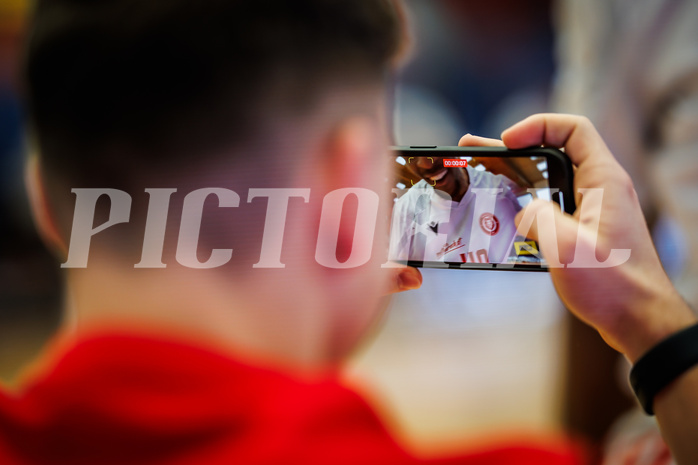 Basketball, Basketball Austria CUP 2023/24, Finale, Traiskirchen Lions, Flyers Wels, feature