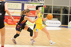Basketball Damen Superliga 2023/24, Grunddurchgang 9.Runde SKN St. Pölten vs. Vienna United