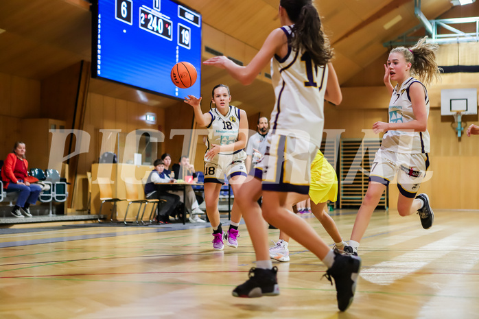 19.10.2024 Österreichischer Basketballverband 2024/25, SLWU16, WAT 3 Capricorns vs. UBBC Herzogenburg

