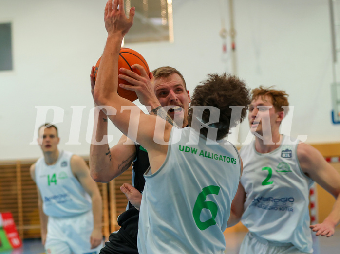 Basketball Zweite Liga 2023/24, Playoff, Viertelfinale Spiel 1 Union Deutsch Wagram Aligators vs. Raiders Tirol



