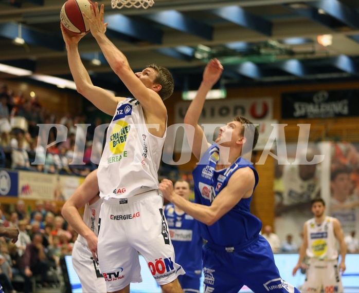 Basketball ABL 2015/16 Playoff Viertelfinale Spiel 4 Gmunden Swans vs. Oberwart Gunners