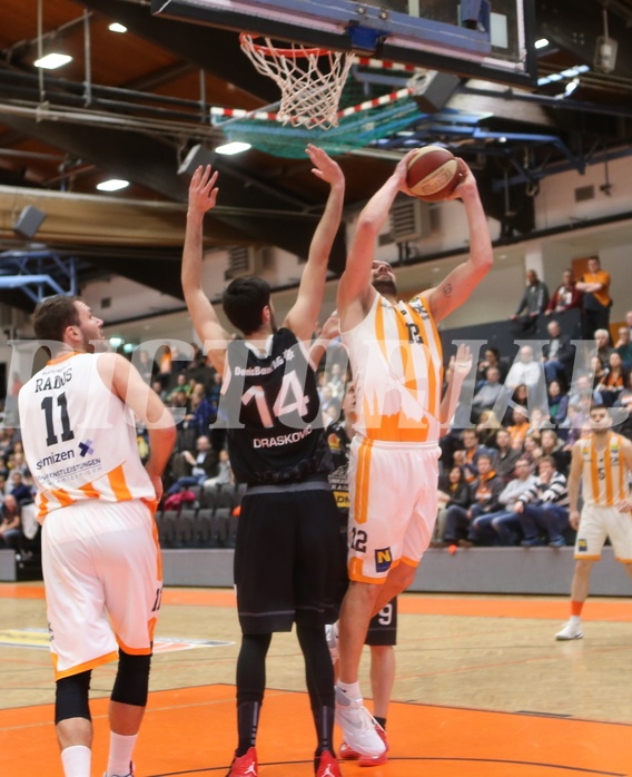 Basketball ABL 2016/17, Grunddurchgang 15.Runde BK Dukes Klosterneuburg vs. Traiskirchen Lions