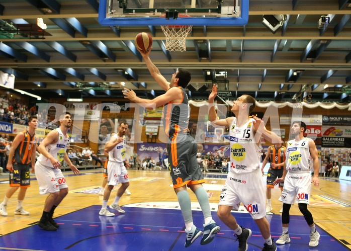 Basketball ABL 2017/18, Playoff VF Spiel 1 Gmunden Swans vs. Klosterneuburg Dukes