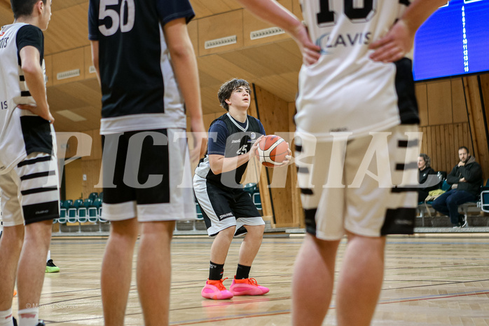 22.03.2025 Österreichischer Basketballverband 2024/25, SLMU14, Vienna Giants vs. BBC Nord Dragonz 