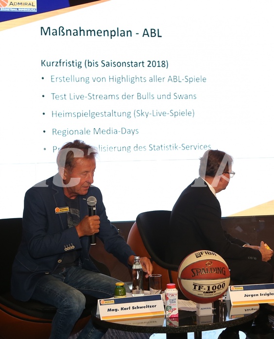 Basketball ABL Pressekonferenz


