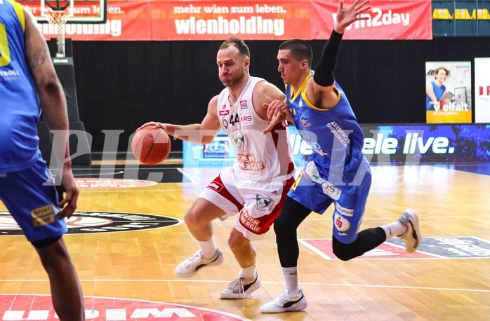Basketball Superliga 2022/23, 9.Plazierungsrunde BC Vienna vs. SKN St.Pölten


