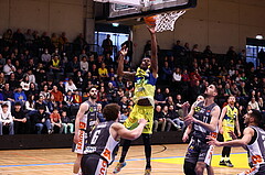 01.03.2025, Graz, Raiffeisen Sportpark Graz, Basketball Superliga 2024/25, 1. Plazierungsrunde, UBSC Graz - Klosterneuburg Dukes