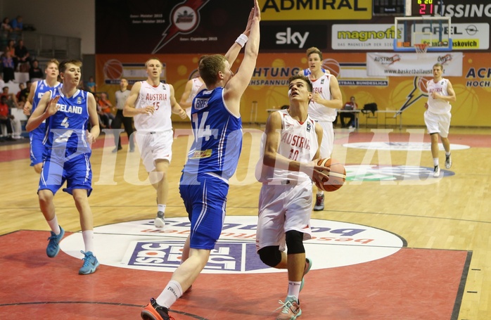 Basketball FIBA U18 European Championship Men 2015 DIV B Team Austria vs. Team Iceland


