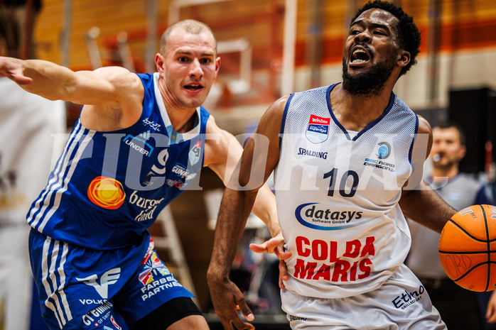 Basketball, win2day Basketball Superliga 2024/25, Playoffs Finale 2. Spiel
, BBC Nord Dragonz, Oberwart Gunners, Austen Awosika (10)