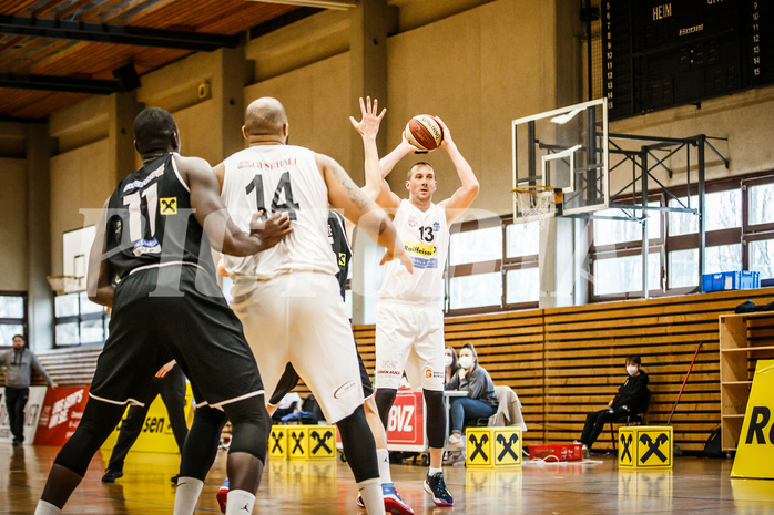 Basketball, Basketball Zweite Liga, Grunddurchgang 7.Runde, Mattersburg Rocks, Raiders Tirol, Corey HALLETT (13)